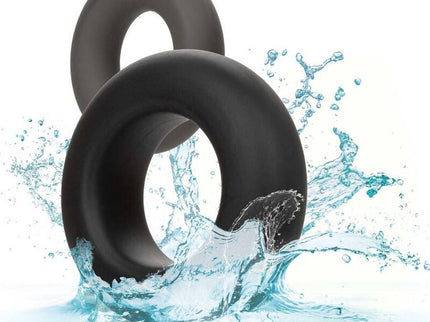 CALEXOTICS - ALPHA PROLONG SET OF 2 RING GREY