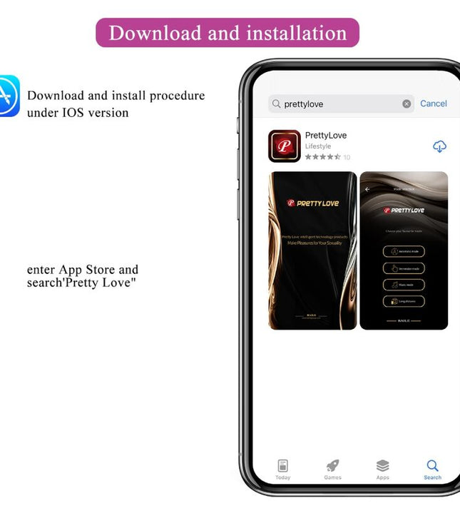 PRETTY LOVE - ABNER APP PURPLE