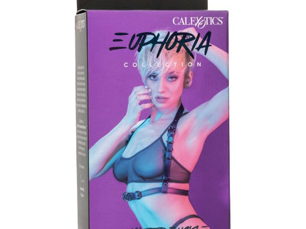CALEXOTICS - EUPHORIA HALTER BUCKLE HARNESS BLACK