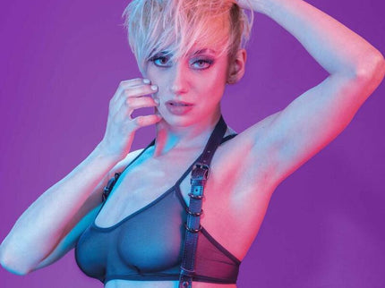 CALEXOTICS - EUPHORIA HALTER BUCKLE HARNESS BLACK