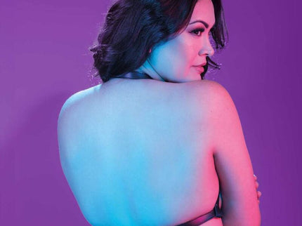 CALEXOTICS - EUPHORIA PLUS SIZE HALTER BUCKLE HARNESS BLACK