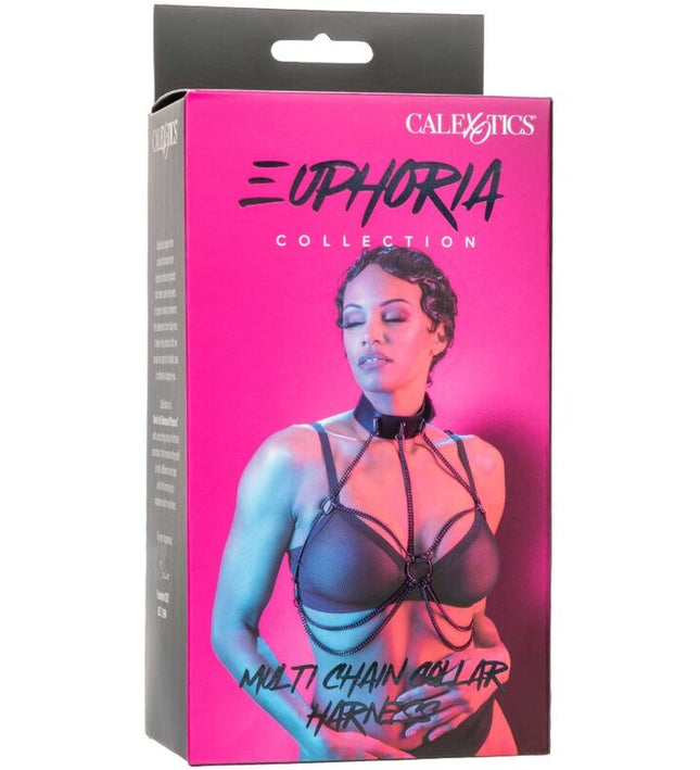 CALEXOTICS - EUPHORIA MULTI CHAIN COLLAR HARNESS