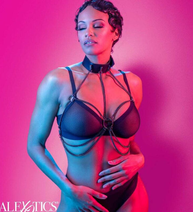 CALEXOTICS - EUPHORIA MULTI CHAIN COLLAR HARNESS