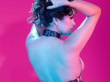 CALEXOTICS - EUPHORIA PLUS SIZE MULTI CHAIN COLLAR HARNESS