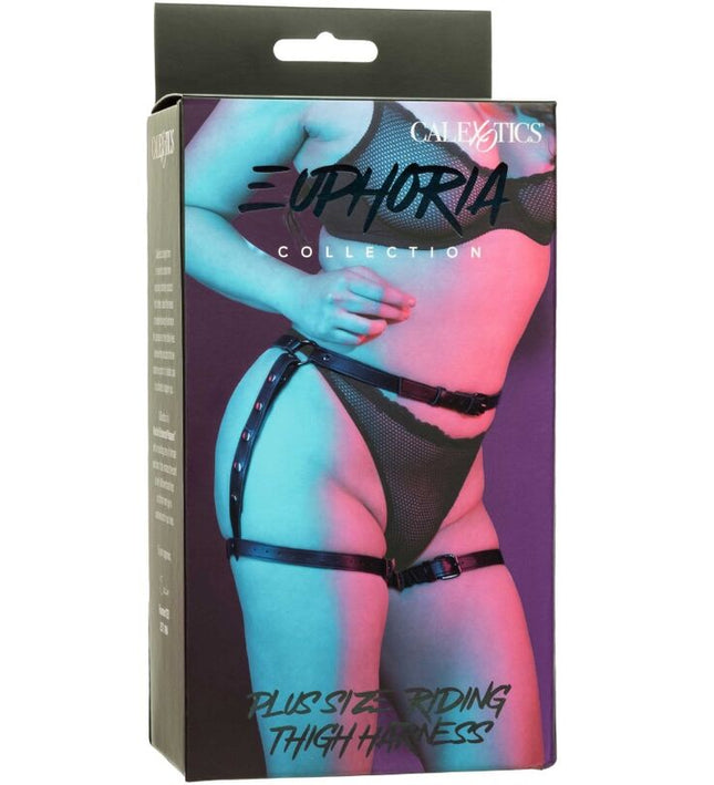 CALEXOTICS - EUPHORIA PLUS SIZE RIDING THIGH HARNESS