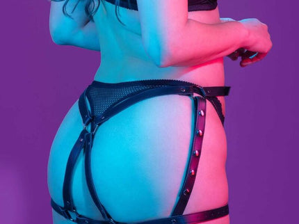 CALEXOTICS - EUPHORIA PLUS SIZE RIDING THIGH HARNESS