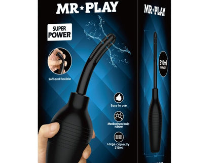 MR PLAY - ANAL DOUCHE BLKC SUPER POWER BLACK