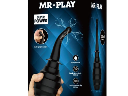 MR PLAY - ANAL DOUCHE BLKM6 SUPER POWER BLACK