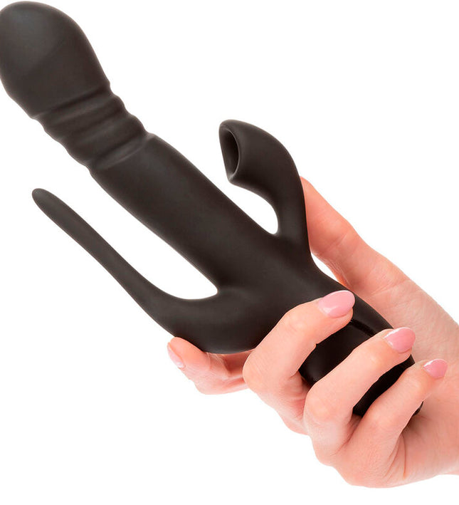 CALEXOTICS - VIBRATOR TRIPLE EUPHORIA BLACK