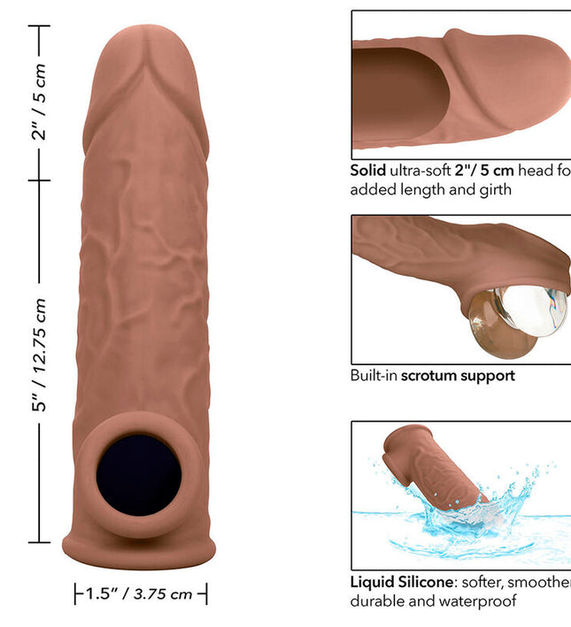 CALEXOTICS - PERFORMANCE MAXX LIFE-LIKE EXTENSION 7 BROWN SKIN
