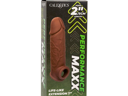CALEXOTICS - PERFORMANCE MAXX LIFE-LIKE EXTENSION 7 BROWN SKIN