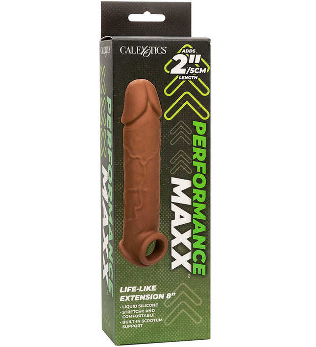 CALEXOTICS - PERFORMANCE MAXX LIFE-LIKE EXTENSION 8 BROWN SKIN
