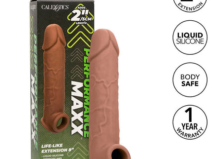 CALEXOTICS - PERFORMANCE MAXX LIFE-LIKE EXTENSION 8 BROWN SKIN