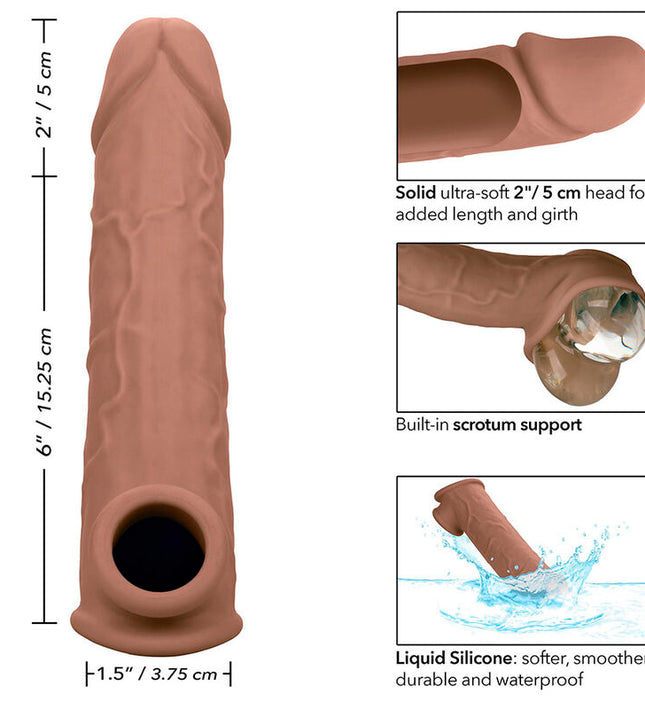 CALEXOTICS - PERFORMANCE MAXX LIFE-LIKE EXTENSION 8 BROWN SKIN