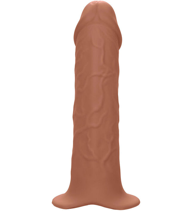 CALEXOTICS - PERFORMANCE MAXX LIFE-LIKE EXTENSION WITH HARNESS BROWN SKIN