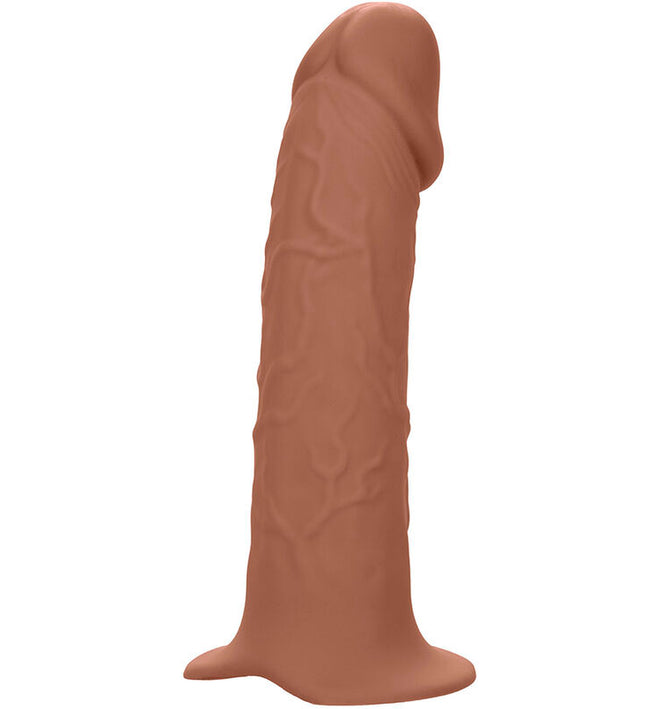 CALEXOTICS - PERFORMANCE MAXX LIFE-LIKE EXTENSION WITH HARNESS BROWN SKIN