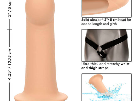 CALEXOTICS - PERFORMANCE MAXX EXTENSION WITH HARNESS LIGHT SKIN