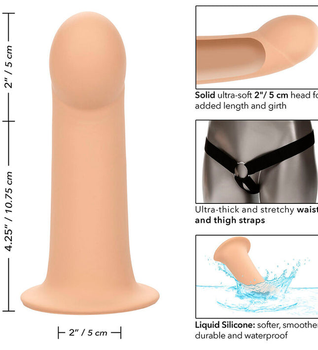 CALEXOTICS - PERFORMANCE MAXX EXTENSION WITH HARNESS LIGHT SKIN