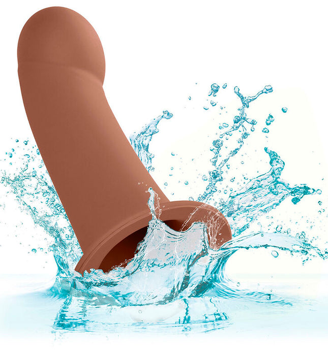 CALEXOTICS - PERFORMANCE MAXX EXTENSION WITH HARNESS BROWN SKIN