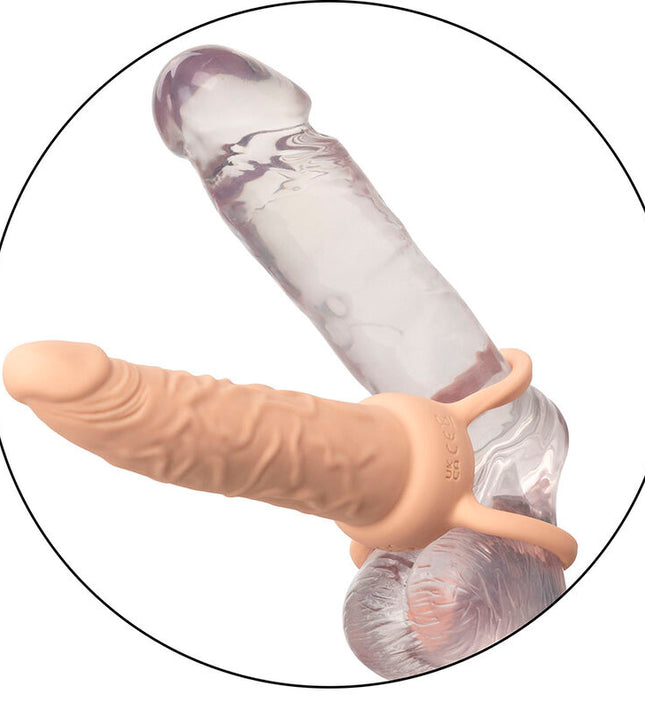 CALEXOTICS - PERFORMANCE MAXX RECHARGABLE DUAL PENETRATOR LIGHT SKIN