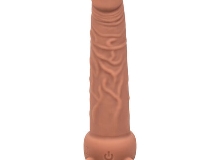 CALEXOTICS - PERFORMANCE MAXX RECHARGABLE DUAL PENETRATOR BROWN SKIN