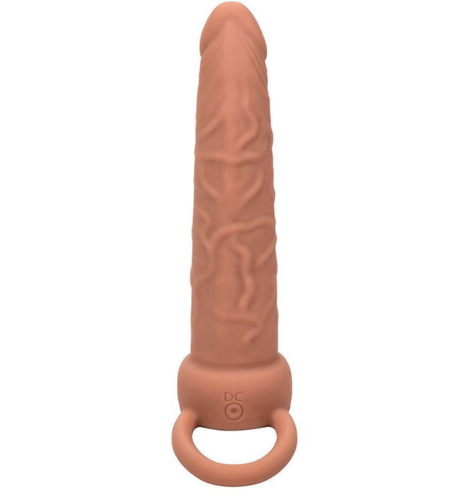 CALEXOTICS - PERFORMANCE MAXX RECHARGABLE DUAL PENETRATOR BROWN SKIN