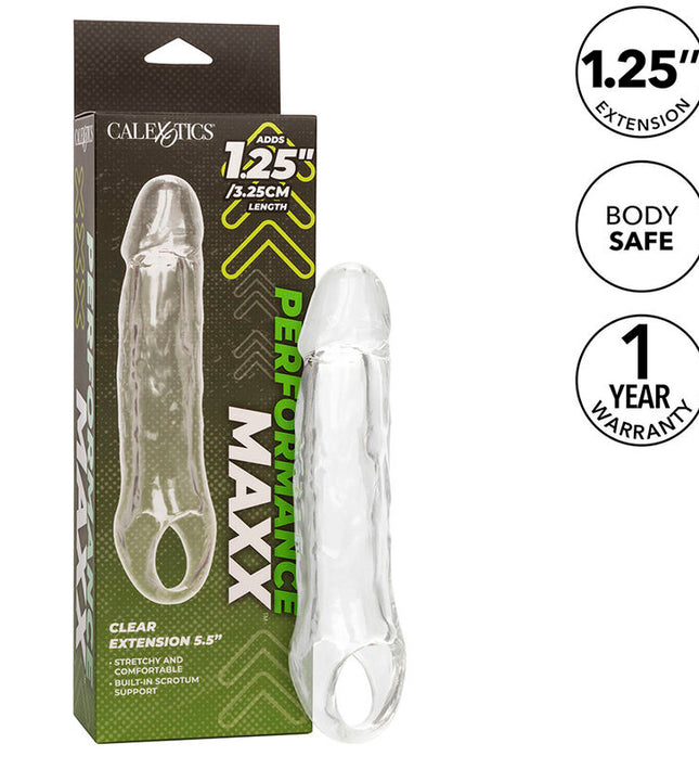 CALEXOTICS - PERFORMANCE MAXX CLEAR EXTENSION 5,5 TRANSPARENT