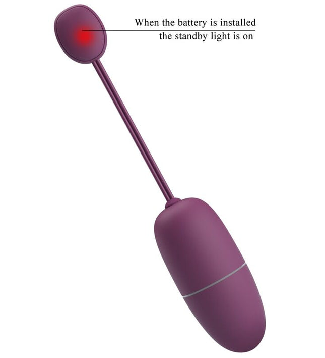 PRETTY LOVE - NYMPH VIBRATING EGG APP CONTROLLED LILA