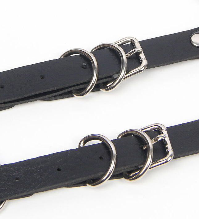 SUBBLIME - HARNESS WITH STRAPS AND CHAINDETAILS ONE SIZE