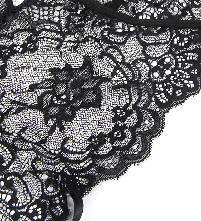 SUBBLIME - LACE BODY POLICE COSTUME BLACK S/M