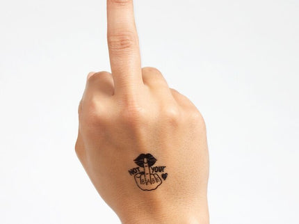 SECRET PLAY - SET OF 10 SPICY COLLECTION TEMPORARY TATTOOS