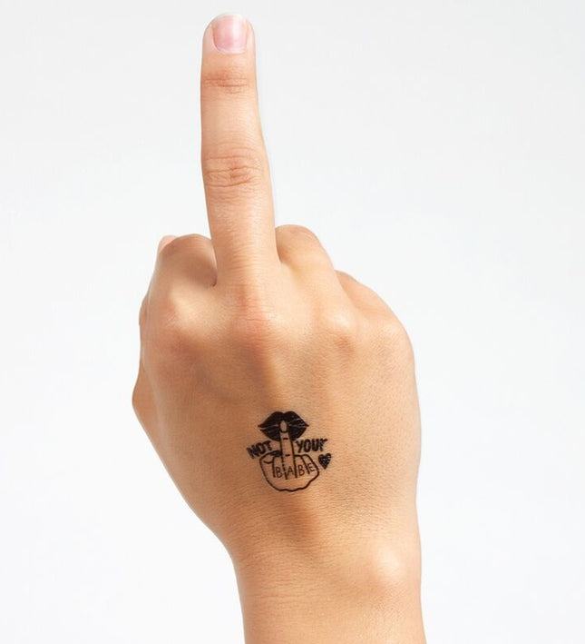 SECRET PLAY - SET OF 10 SPICY COLLECTION TEMPORARY TATTOOS