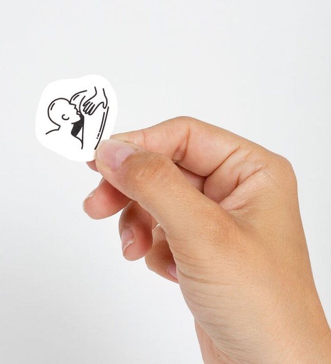 SECRET PLAY - SET OF 10 TEMPORARY TATTOOS KINKY COLLECTION