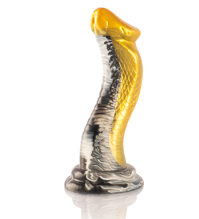 EPIC - DRAKON DILDO YELLOW COBRA