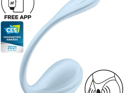SATISFYER - SMOOTH PETAL G-POINT STIMULATOR SKY BLUE FREE APP