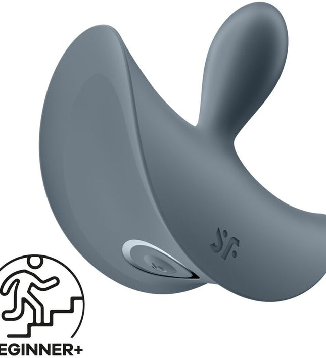 SATISFYER - BOOTY ABSOLUTE BEGINNERS 2 ANAL PLUG VIBRATOR UNISEX BLACK