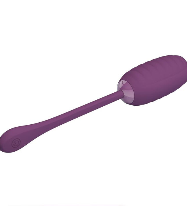PRETTY LOVE - CASPER PURPLE RECHARGEABLE VIBRATING EGG