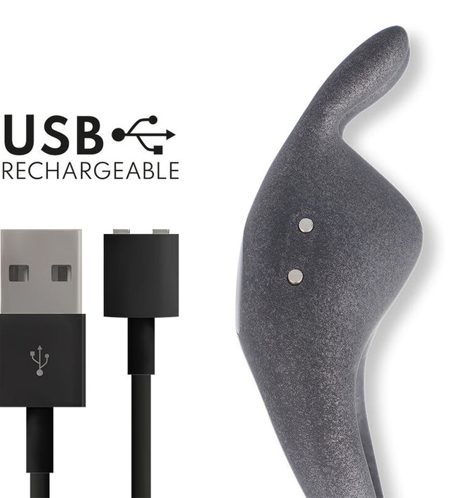 ONINDER - PAMPA RECHARGEABLE ADJUSTABLE VIBRATOR RING WITH CLITORIS STIMULATOR 10 SPEED - FREE APP