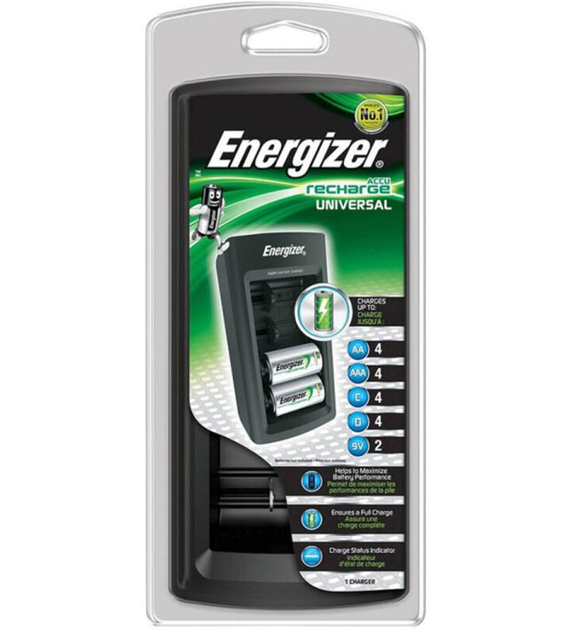 ENERGIZER - UNIVERSAL CHARGER FOR BATTERIES