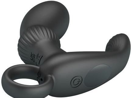 PRETTY LOVE - CAYLA ANAL VIBRATOR MASSAGER BLACK