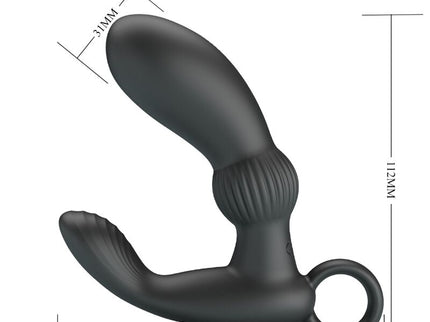 PRETTY LOVE - CAYLA ANAL VIBRATOR MASSAGER BLACK