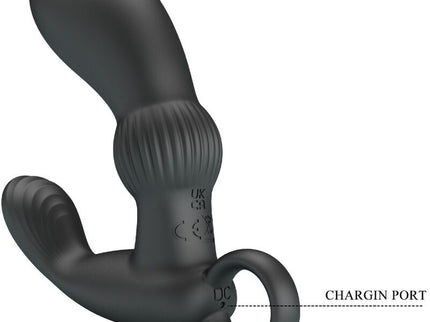 PRETTY LOVE - CAYLA ANAL VIBRATOR MASSAGER BLACK