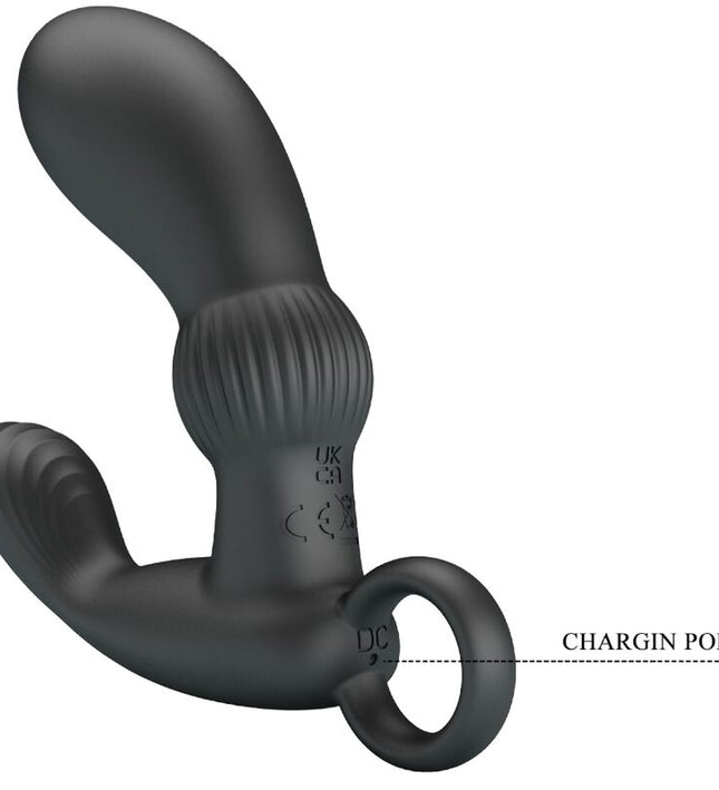 PRETTY LOVE - CAYLA ANAL VIBRATOR MASSAGER BLACK