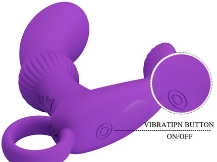 PRETTY LOVE - CAYLA ANAL VIBRATOR MASSAGER LILA