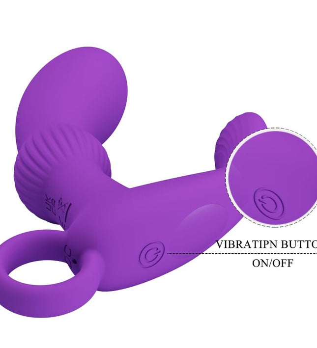 PRETTY LOVE - CAYLA ANAL VIBRATOR MASSAGER LILA