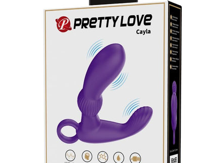 PRETTY LOVE - CAYLA ANAL VIBRATOR MASSAGER LILA