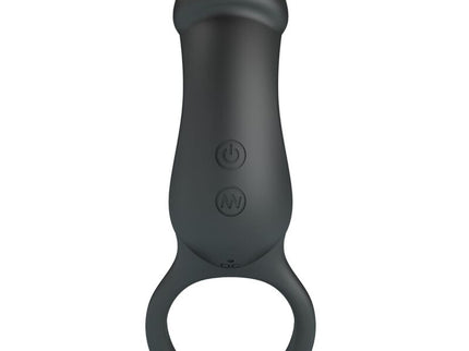 PRETTY LOVE - TRAE RING & VIBRATOR BLACK