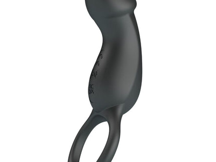 PRETTY LOVE - TRAE RING & VIBRATOR BLACK