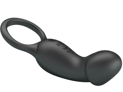 PRETTY LOVE - TRAE RING & VIBRATOR BLACK