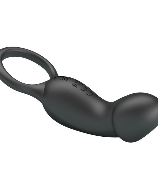 PRETTY LOVE - TRAE RING & VIBRATOR BLACK